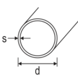 VERZ. BRUNNENSCHLAGROHR 42,4x4 mm  HL 5-7 m