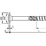 Speed Tellerkopf 10x340 TX50 - 50 Stk./Pkg. *A*